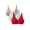Classic Red Assorted, variant on Women's Plus Size 3-Pack Front-Close Cotton Wireless Bra