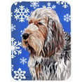 thumbnail image 1 of Carolines Treasures SC9780LCB Otterhound Large Size Winter Snowflakes Glass Cutting Board, 1 of 1