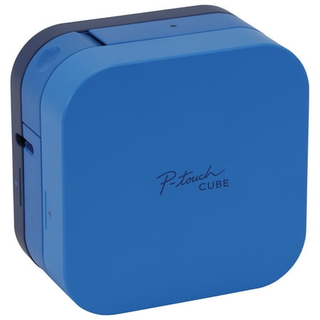Brother - P-touch CUBE, Smartphone Dedicated Label Maker with Bluetooth Wireless Technology - Blue