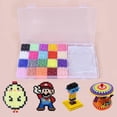 thumbnail image 1 of 20 colors spell bean model set children DIY puzzle toy tube bead fusion bean hot bead 2.6mm, 1 of 5