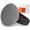 Black, variant on Dark Red Cast Iron Cleaner Scrubber With Handle, 3mm Welded Chain Mail Brush