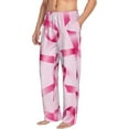 thumbnail image 2 of Bingfone Breast Cancer Ribbons Awareness Mens All Over Print Sleep Pajama Pants-Xx-Large, 2 of 9
