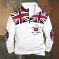 thumbnail image 1 of British- High Neck Half Zip Pullover Sweatshirt For Casual Outdoor Warmth And Soft Lined Comfort In Fall Winter, 1 of 3