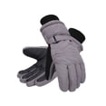 thumbnail image 1 of Kids Waterproof 3M Thinsulate Winter Zippered Snowboard Ski Gloves M, 1 of 4