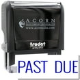 thumbnail image 1 of Large Self-Inking Narrow Past Due Stamp, Trodat Printy 4913, Press and Print Stamping, Impression Size 7/8" x 2-1/4", Up to 10,000 Impressions - Blue Ink, 1 of 10