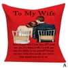 Valentine's Day Pillow Cover Sofa Cover Cushion Cover Custom Home Decoration valentines day decor