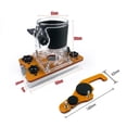 thumbnail image 2 of Zyllora Sleek Design Wood Router Base with Adjustable Features for Precision Work, 2 of 4