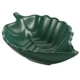 thumbnail image 2 of Shisuyan Banana Leaf Ceramic Plate Tableware Creative Dessert Plates Snack Plate Serving Plates Ceramic Dish for Kitchen (Green), 2 of 8