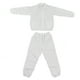 thumbnail image 1 of Traje de trabajo protector de poliéster antiestático blanco con diseño dividido para taller M, 1 of 9