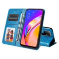 thumbnail image 3 of Funda tipo cartera GANGXUN para OPPO A95 5G , diseño girasol, cuero PU, soporte, cierre magnético, tarjetero, 3 of 5