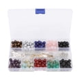 thumbnail image 4 of Kit de Cuentas de Piedra de Roca de Lava, Cuentas de Piedras multicolores multicolores de 240pcs Cuentas de Piedras multicolores múltiples para joyas para pulseras de bricolajeje, 4 of 7