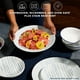 thumbnail image 3 of Corelle Juego De Vajilla De 18 Piezas Para 6 Platos Y Tazones Redondos Livianos, Juego Vitrelle De Vidrio De Triple Capa Resistente A Astillas, Apto Para Microondas Y Lavavajillas, Rayas Náuticas, 3 of 5