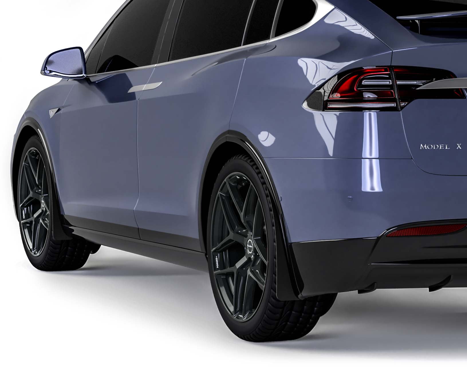 Vicrez Mud Flaps Front & Rear Set vz101804 Tesla Model X 20152020