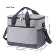 thumbnail image 4 of Bolsas térmicas para almuerzo a prueba de fugas de gran capacidad a la moda para mujeres y hombres, bolsas de aislamiento térmico para viajes al aire libre y picnic, 4 of 5