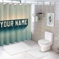 thumbnail image 7 of Leisuo Number Name Gifts for Women Men Youth Bathroom Decoration Shower Curtain Multiple Sizes White, 7 of 7