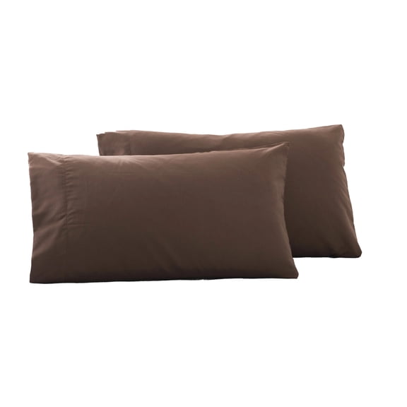Chilling Pillowcase, Suitable for All Seasons, with Multiple Color Options, and easy to match, Soft Full-length Pillowcase 2pc(Coffee)