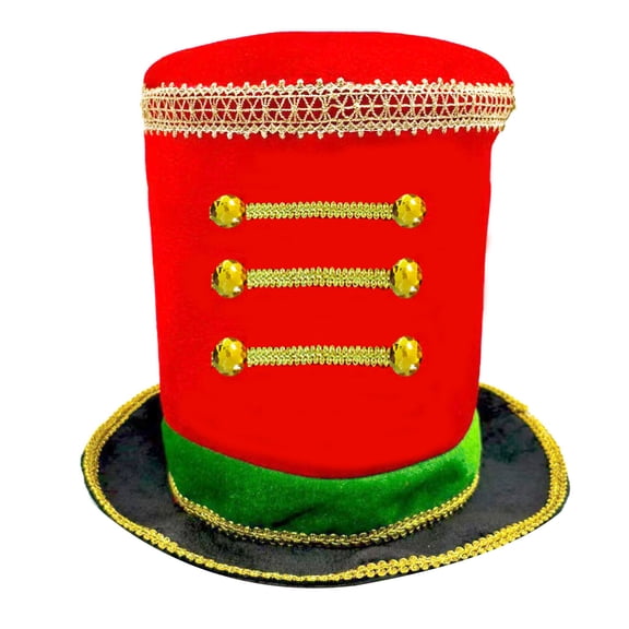 Christmas Snowman Top Hat Festival Party Accessory for Gentlemen Elegant Holiday Hat Themed Headwear for Winter
