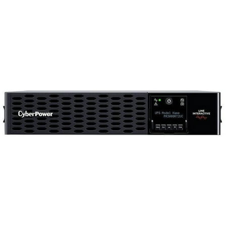 CyberPower PR3000RT2UC Smart App Sinewave UPS Systems - 3000VA/3000W, 120 VAC, NEMA L5-30P, 2U, Rack / Tower, Sine Wave, 9 Outlets, LCD, PowerPanel® Business