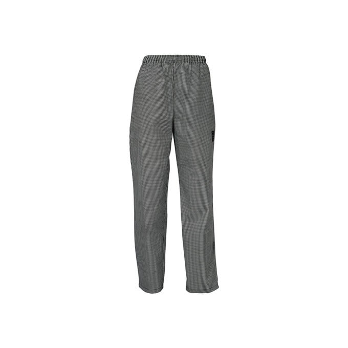 Chef pants, houndstooth, 2X