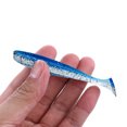thumbnail image 3 of 10x 9cm 4.2g Señuelos de pesca de pez mandarín biónico Cebo suave artificial (3) Ehuebsd  Para estrenar, 3 of 7