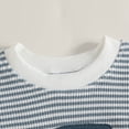 thumbnail image 5 of Kogui Baby Clothes Boy Newborn Baby Boys Summer Outfits Casual Short Sleeve Romper Shorts Set 0 3 6 9 12 18 24 Months (Sky Blue,0-3 Months), 5 of 7