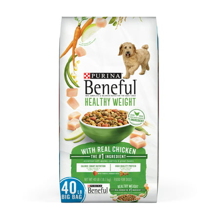 Purina Beneful Healthy Weight Dry Dog Food; Healthy Weight With Real Chicken - 40 lb.