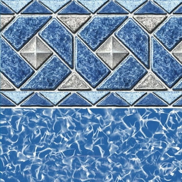 Harris 24' Round Beaded, Mystri Outlook, 52 Inch, 25 Gauge Above Ground Pool Liner