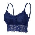 thumbnail image 3 of Ladies Lace Sling Wrap Chest Hollow Out Red Breathable Lace Bra Top Underwear Small Bra Sports Brawls for Women Bra's for Women 36c Bras One Shoulder Sports Bras for Women Sports for Women Bra Extra, 3 of 3