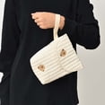 thumbnail image 5 of Cute Embroidered Stroller Storage Soft Breathable Fabric Handbag Portable Organizing For, 5 of 5
