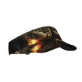 thumbnail image 1 of Balery Metal Evil Skull Gorra deportiva con visera ajustable para mujer y hombre (talla única), 1 of 7