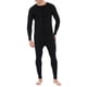 thumbnail image 1 of Fruit of the Loom Traje térmico premium para hombre, negro, mediano, 1 of 3