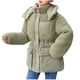 thumbnail image 2 of Parkas de manga larga para mujer, ropa de algodón, ropa de algodón con capucha para mujer, cachemir, pelo de cordero, plumón de algodón, abrigo de algodón para mujer, abrigo exterior para mujer., 2 of 4