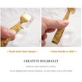 thumbnail image 5 of Mini Pinzas Para Servir, Pinzas Para Cubitos De Azúcar De Acero Inoxidable Con Patrón De Rosa De 4 Pulgadas, Pinzas Para Hielo Pequeñas Plateadas Para Fiesta De Té Y Café (Dorado), 5 of 5