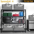 thumbnail image 4 of SpaceAid Heavy Duty Moving Bags, Extra Large, Grey (8 Pack), 4 of 7