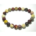 thumbnail image 2 of crystalmiracle Mookaite Jasper 8 MM Power Beaded Round Stretch Crystal Healing Bracelet Handcrafted Accessory, 2 of 2