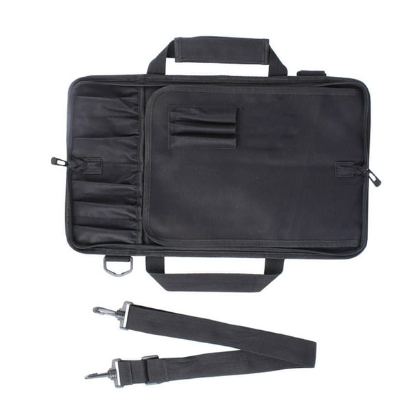 Bolsa de cuchillos para chefs, estuche de almacenamiento ligero y plegable, con capacidad para 6 cuchillos, estuche para cuchillos para viajes,