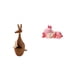 thumbnail image 1 of Estatua Animal Figura Escultura Ciervo Adorno Resina Madera Material Artesanía Única Adecuado para Sala Escritorio Estantería Niños Comedor Oficina Ca, 1 of 8