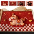 thumbnail image 1 of MTBLYS Horse Print Diatomaceous Earth Bath Mat Non Slip Quick Drying Rug 16X24 Inches Absorbent Door Mat Bedroom Living Room Home Use, 1 of 7