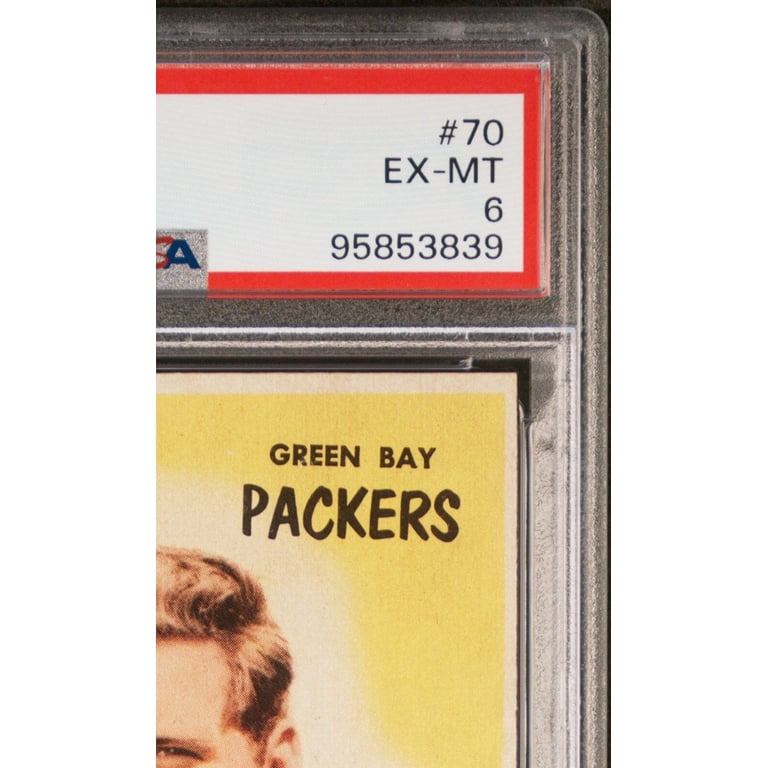 Collectible Graded 1955 Bowman Jim Ringo #70 HOF Rookie PSA 6 Football ...