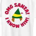 thumbnail image 3 of ELF - Christmas Family Set Omg Santa - Women's Short Sleeve Graphic T-Shirt, 3 of 5