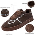 thumbnail image 3 of Ecetana Women's Lace Detail Fashion Sneakers Comfortable Casual Dress Sneakers Walking Trendy Footwear, 3 of 7