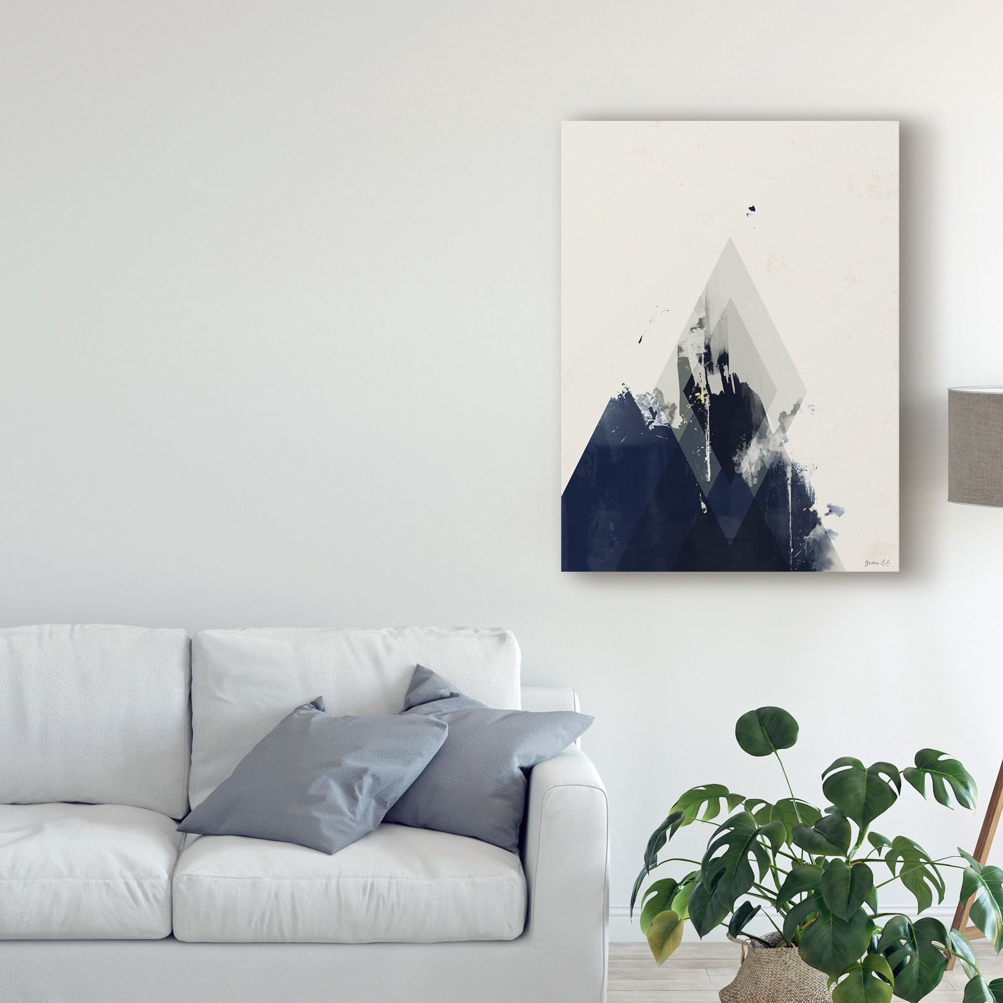 Trademark Fine Art 'Beneath the Surface I' Canvas Art by Green Lili