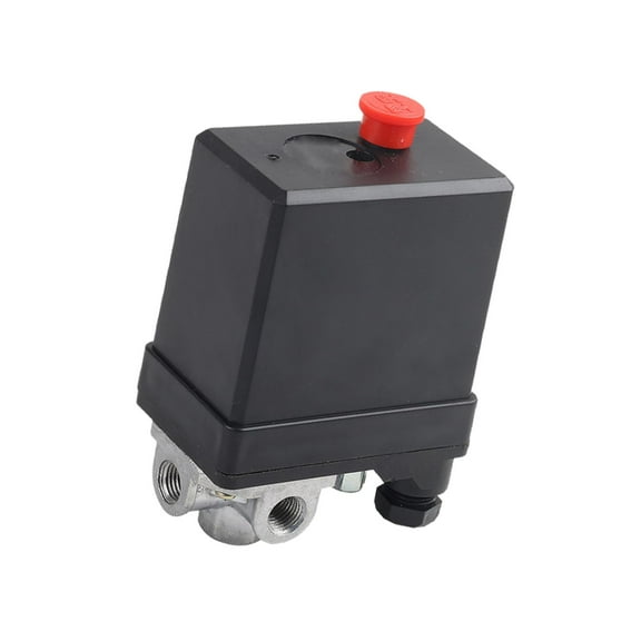 Accesorios de Control de repuesto del regulador del interruptor de presión del compresor de aire de 220V duraderos 4 agujeros