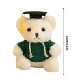 thumbnail image 2 of YIMWNYI Graduation Teddy Bear with Doctoral Cap and Gown, Cute Plush Graduation Toy, Soft and Comfortable Graduation Gift, Ideal for Graduation Season, Birthday, and Academic Celebrations, 2 of 6