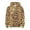Yellow2, variant on Men's Leopard Print Half Zip Hooded Sweatshirt Pullover Casual Comfortable Streetwear Top for Outdoor Yellow1 XXXL