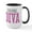 White/Black Inside, variant on CafePress - Carpool DIVA Ceramic Mug - 15 oz Ceramic Large White Novelty Mug