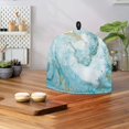 thumbnail image 4 of HELLHERO Marble Teapot Dust Cover with Easy to Clean Insulation Polyester Cavcas, Holiday, 4 of 8