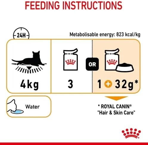 Royal Canin Intense Beauty Cat Wet Food in Jelly 12x85g