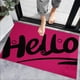 thumbnail image 1 of Non-Slip Door Mats, Indoor Outdoor Rugs, Easy Clean Stain Fade Resistive Decorative Party Supplies 16x24, Heavy Duty Rubber Backing, Waterproof Outdoor Use, Perfect for Patio Home Entrance,, 1 of 6