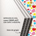 thumbnail image 5 of Tallaxi Kit de Figuras Plim Plim 6 Piezas de Coroplast para Decoración Infantil, 5 of 5